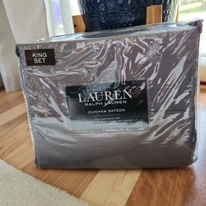 Ralph lauren Dunham king sheet set